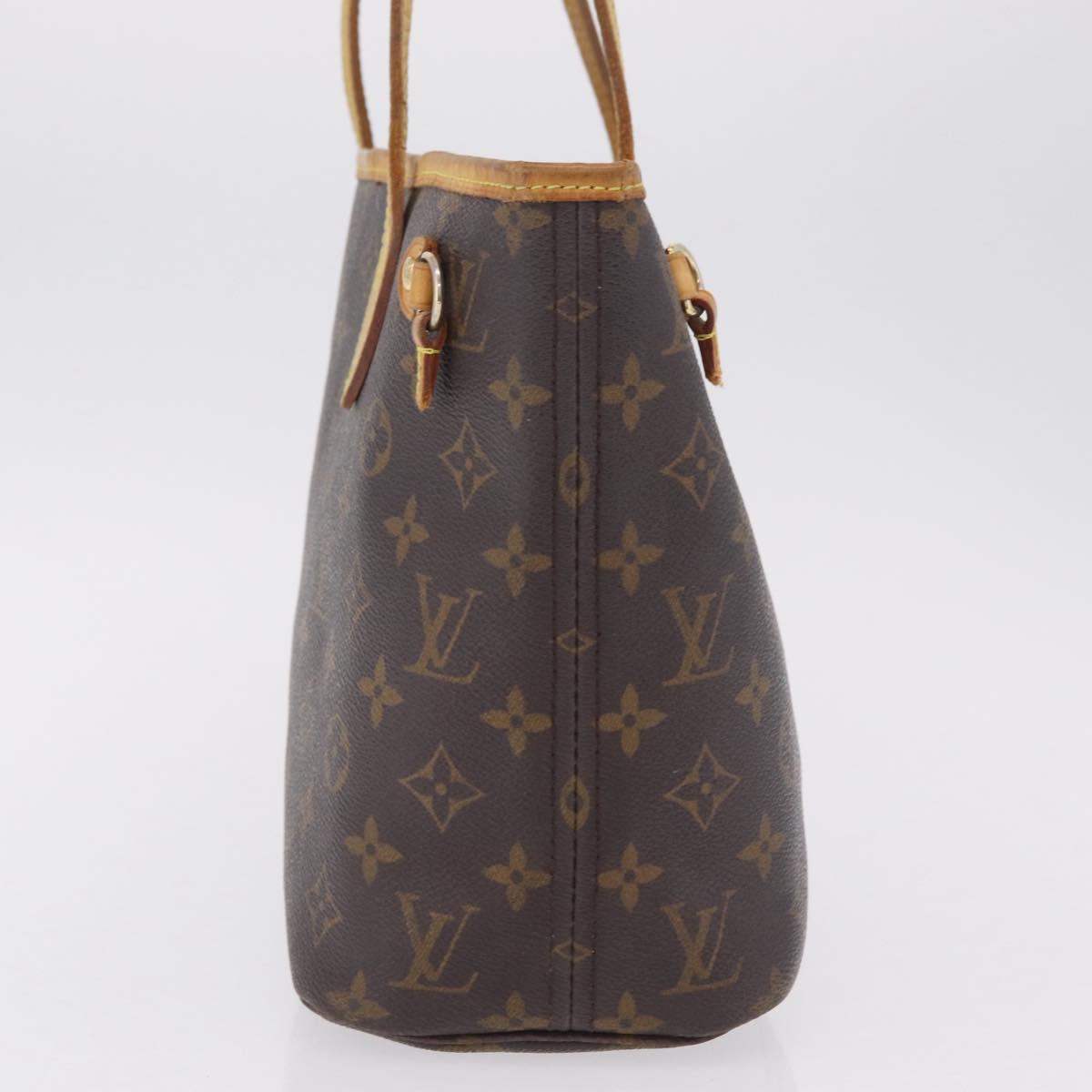 LOUIS VUITTON Monogram Neverfull PM Tote Bag M40155 LV Auth 209755