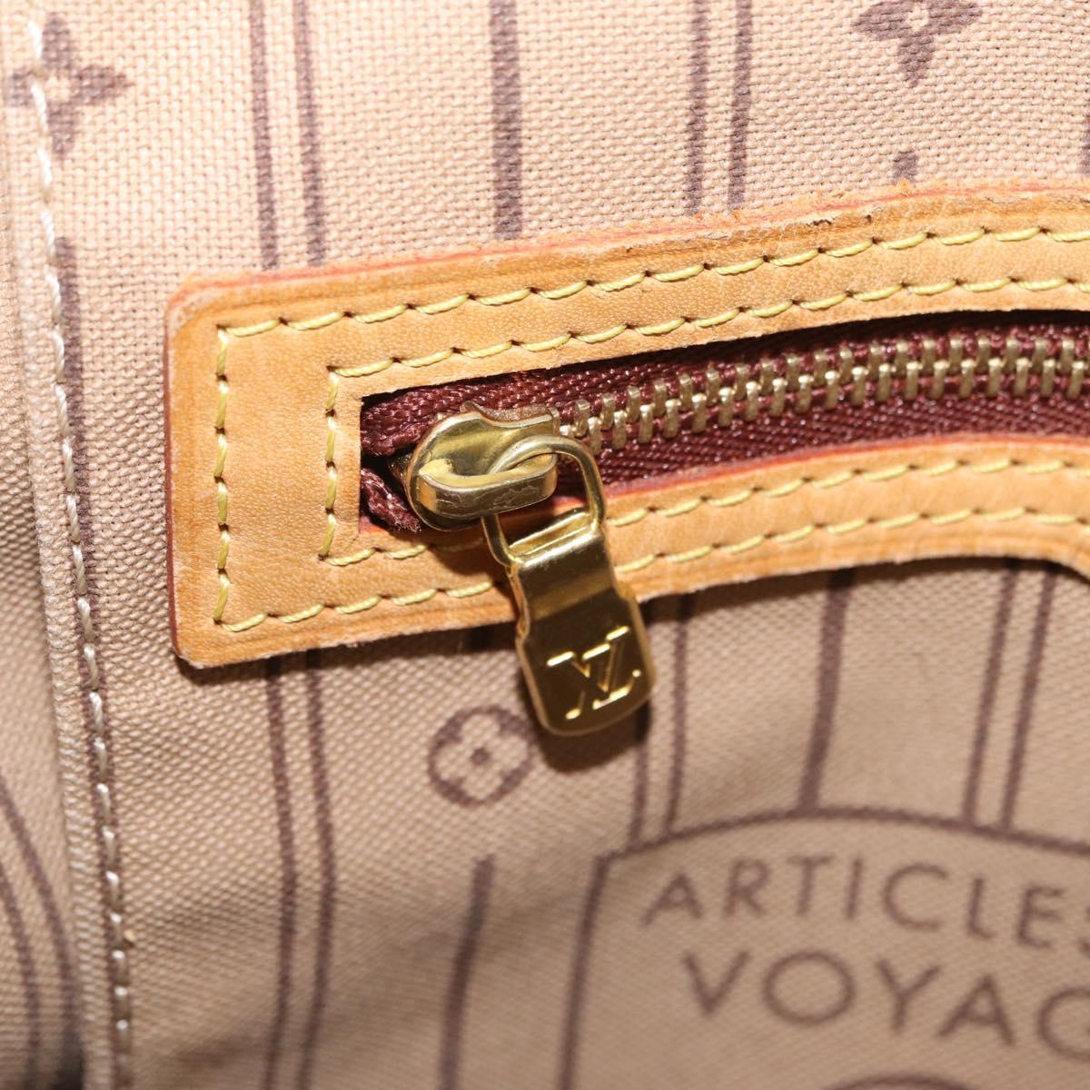 LOUIS VUITTON Monogram Neverfull PM Tote Bag M40155 LV Auth 209755