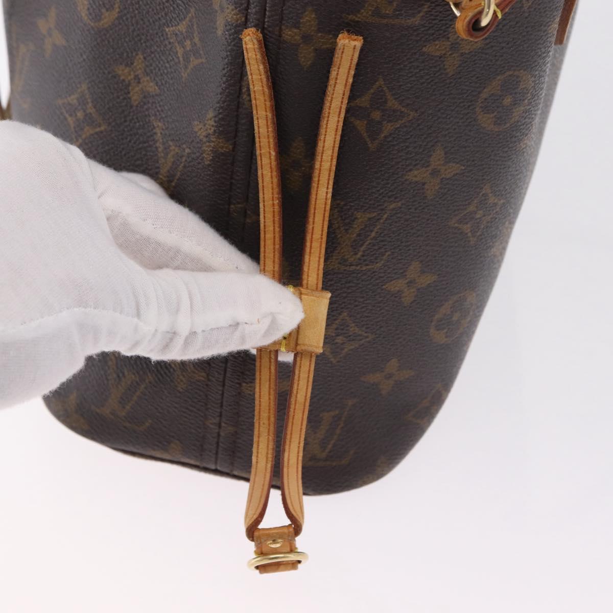 LOUIS VUITTON Monogram Neverfull PM Tote Bag M40155 LV Auth 209755