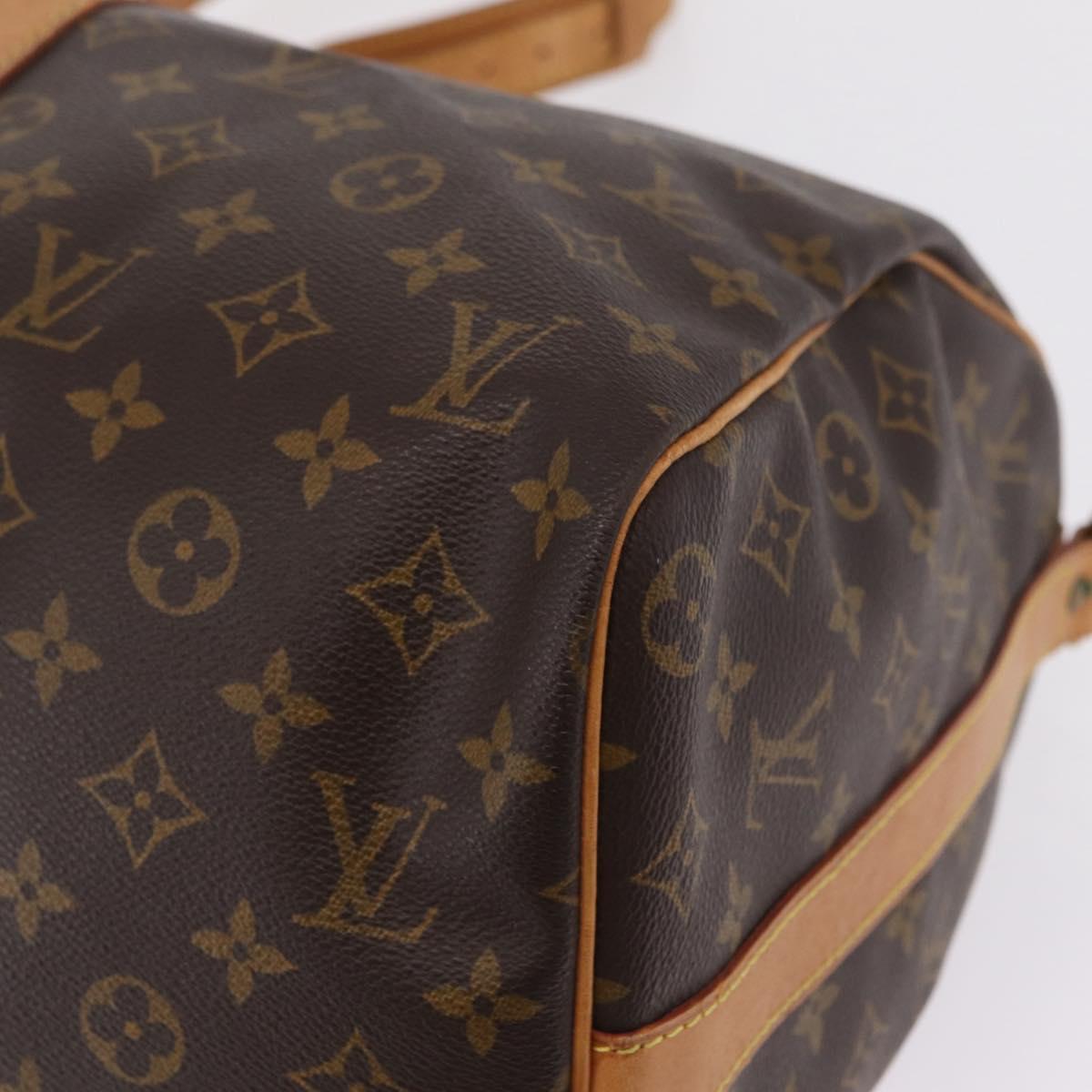 LOUIS VUITTON Monogram Keepall Bandouliere 45 Boston Bag M41418 LV Auth 209759A