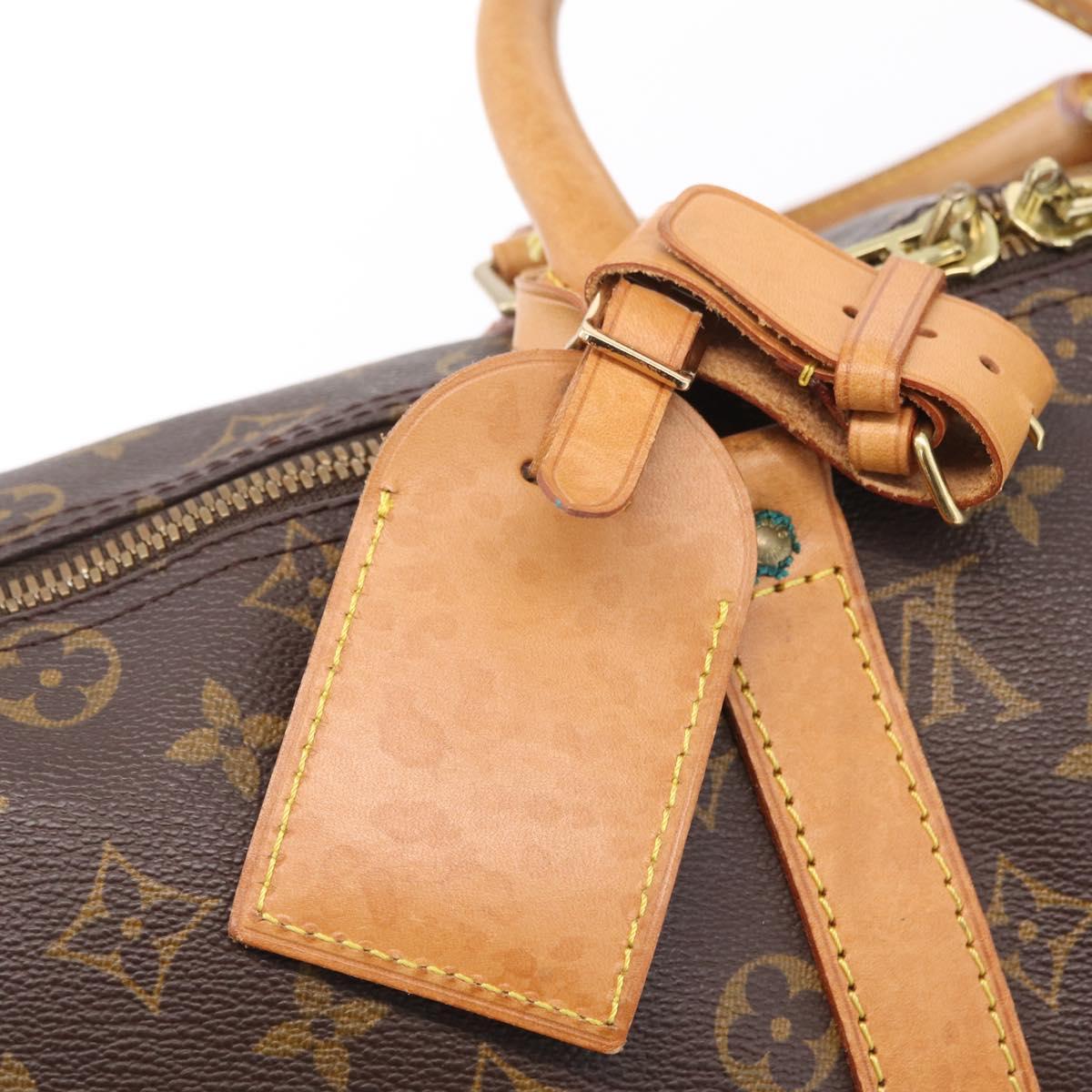 LOUIS VUITTON Monogram Keepall Bandouliere 45 Boston Bag M41418 LV Auth 209759A