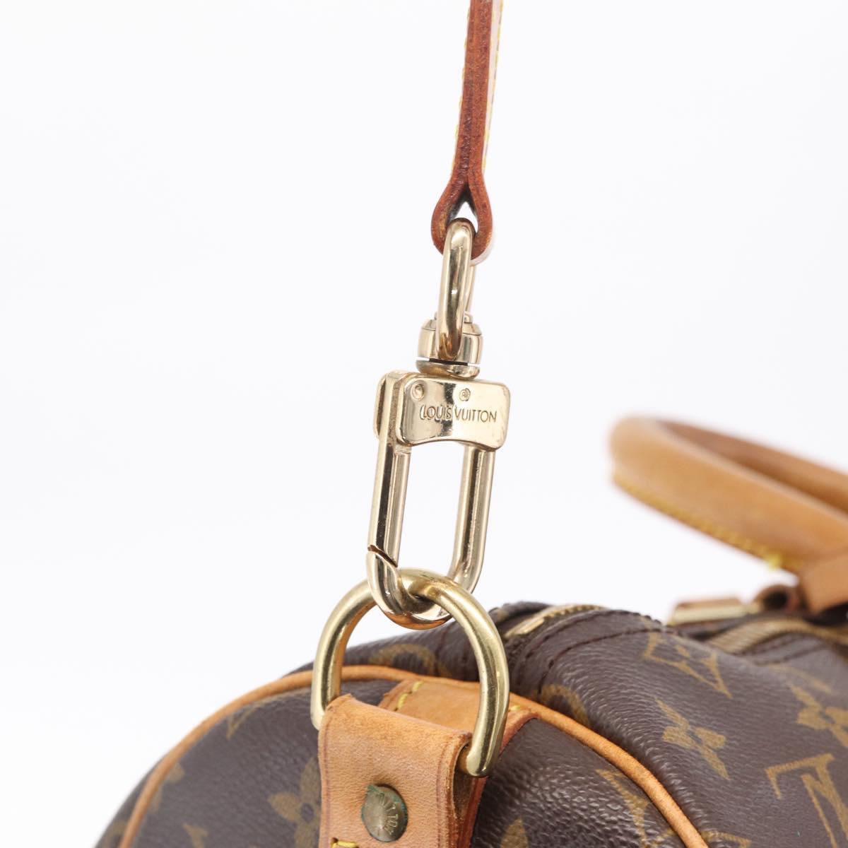 LOUIS VUITTON Monogram Keepall Bandouliere 45 Boston Bag M41418 LV Auth 209759A