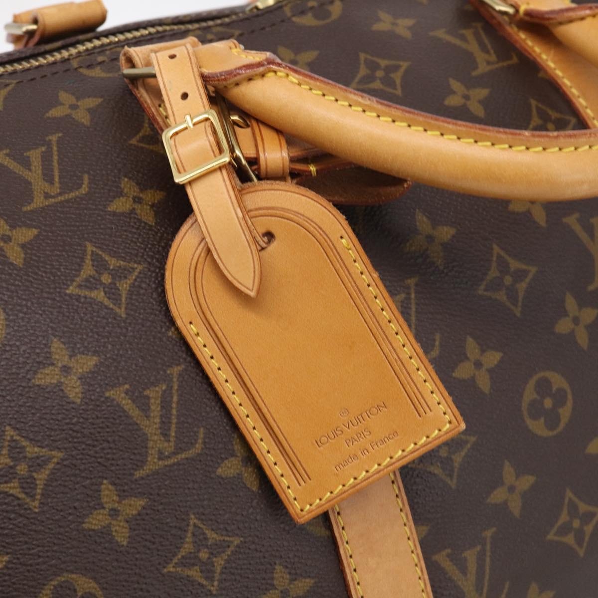 LOUIS VUITTON Monogram Keepall Bandouliere 50 Boston Bag M41416 LV Auth 209760A