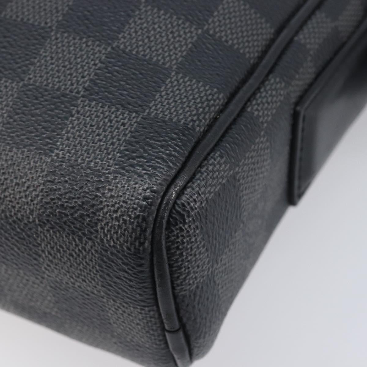 LOUIS VUITTON Damier Grafitte Dayton PM Shoulder Bag N41408 LV Auth 209766V