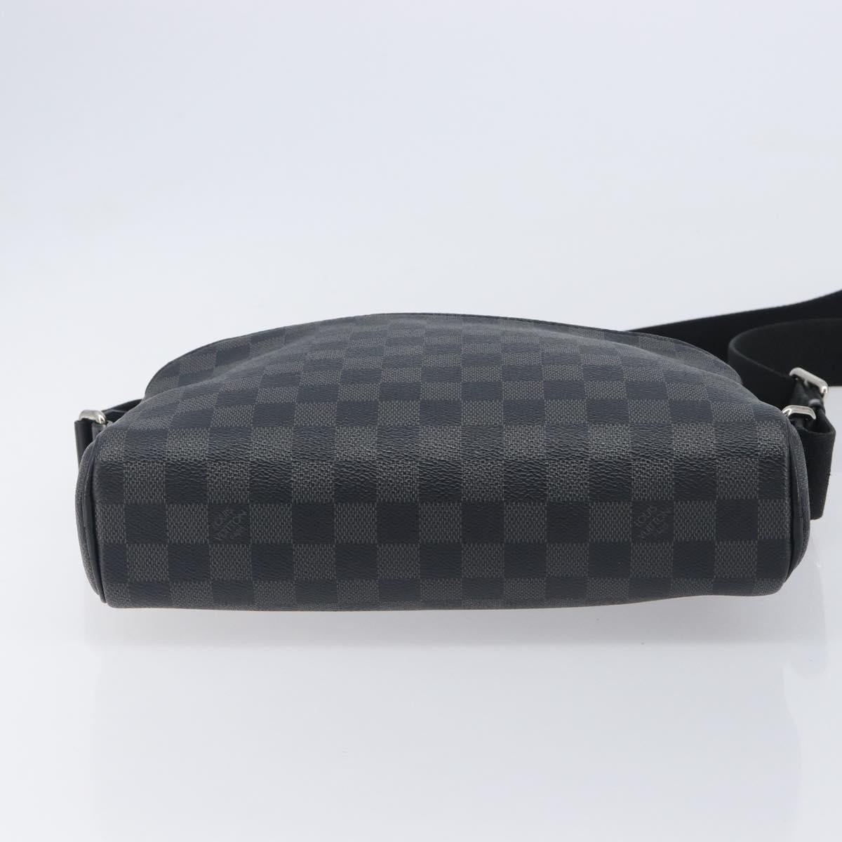 LOUIS VUITTON Damier Grafitte Dayton PM Shoulder Bag N41408 LV Auth 209766V