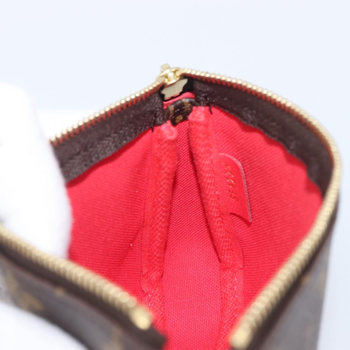 LOUIS VUITTON Monogram Vivienne Mini Pochette Accessoires Pouch LV Auth 209773M