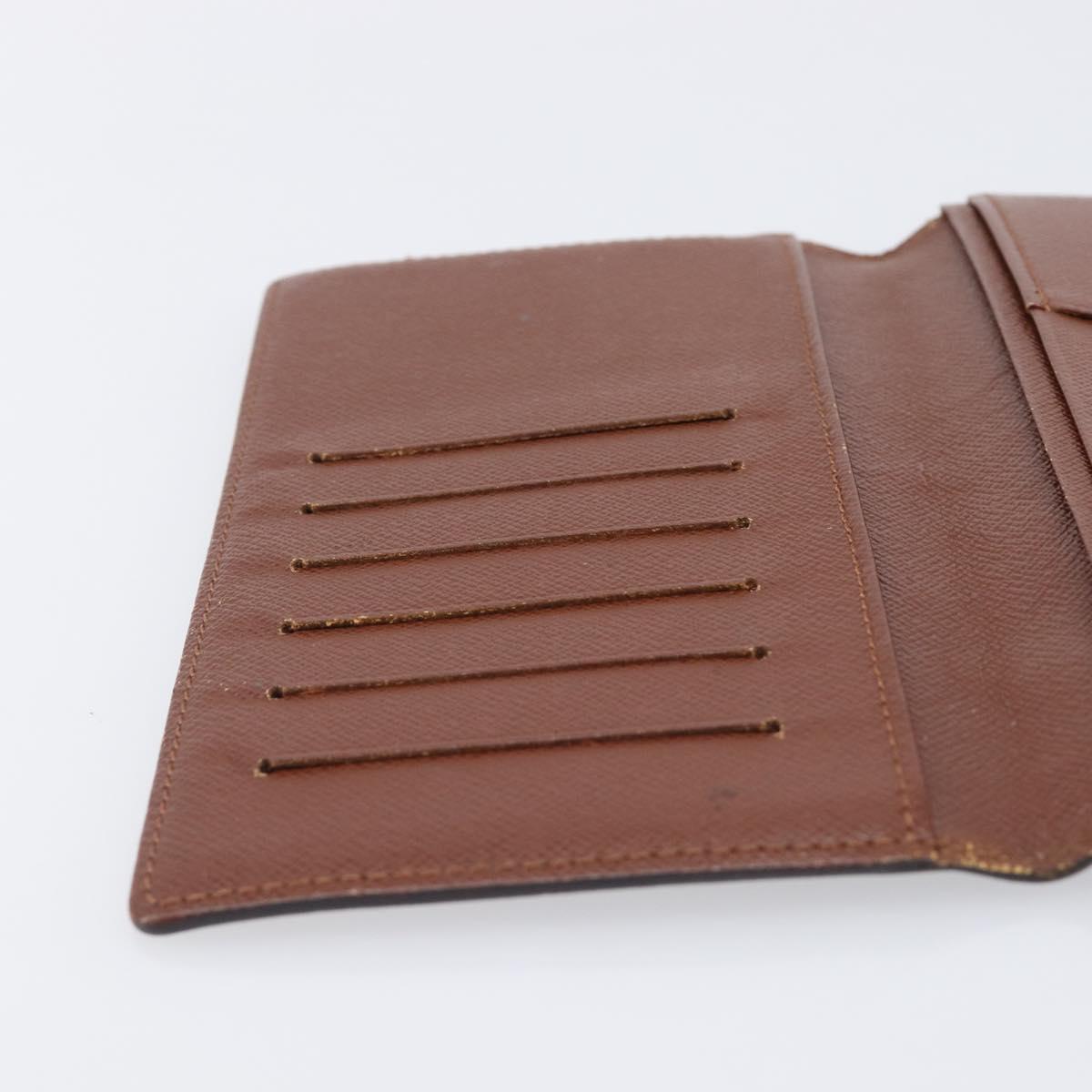 LOUIS VUITTON Monogram Porte Valeurs Cartes Credit Wallet M61823 LV Auth 209774