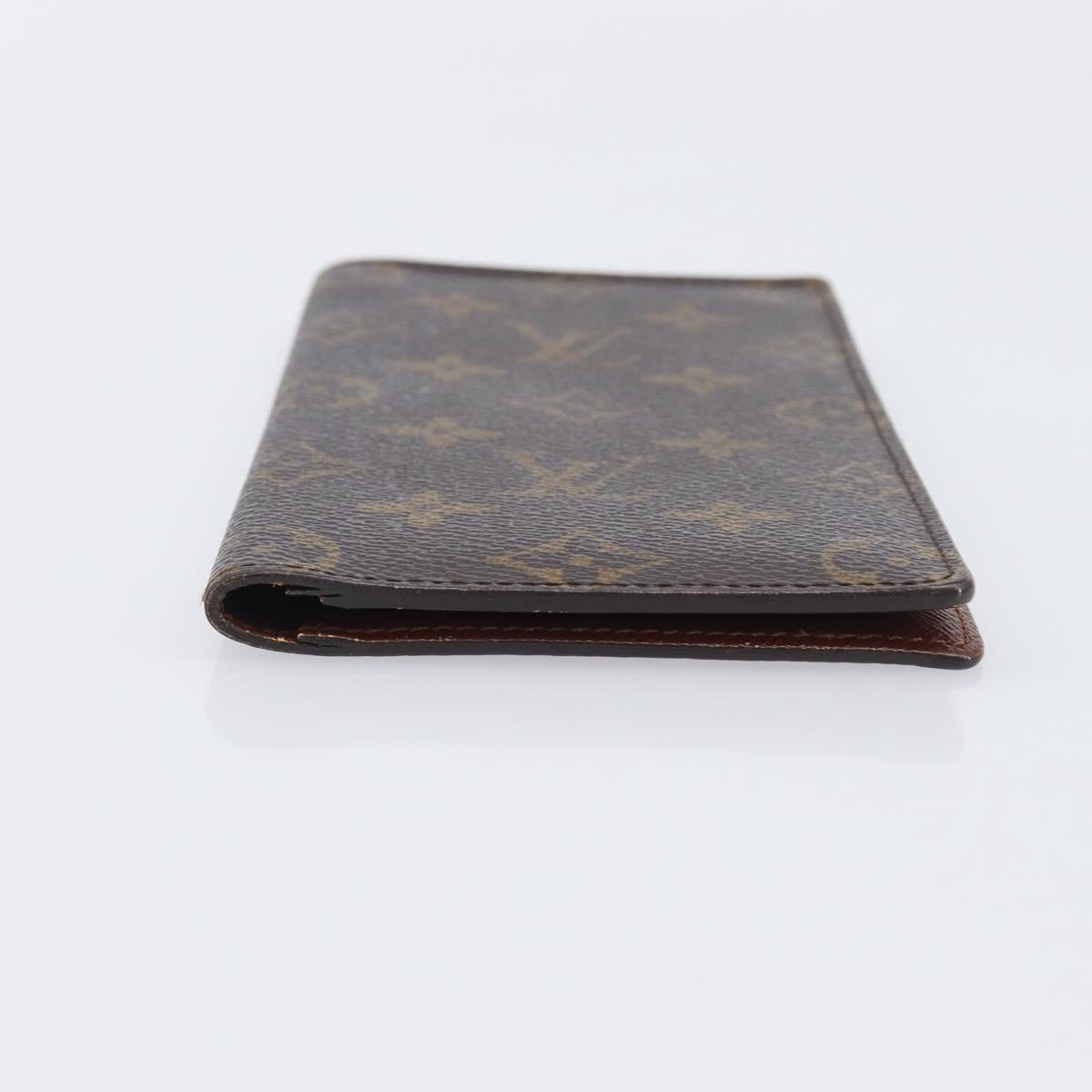 LOUIS VUITTON Monogram Porte Valeurs Cartes Credit Wallet M61823 LV Auth 209774