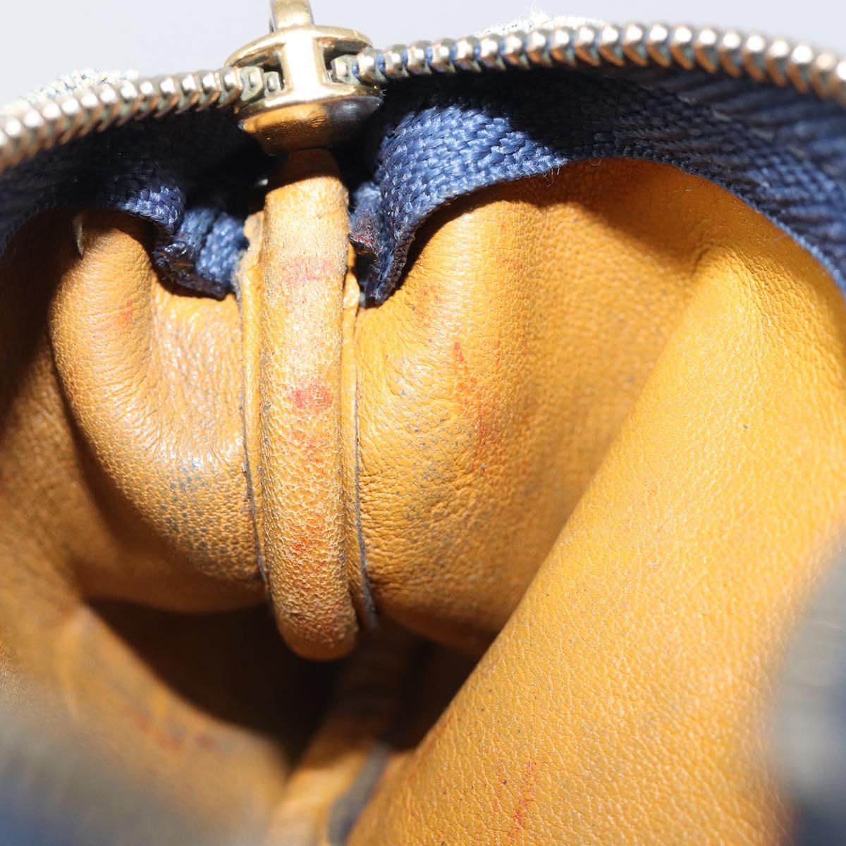 LOUIS VUITTON Monogram Denim Pochette Cles Coin Purse M95343 LV Auth 209787
