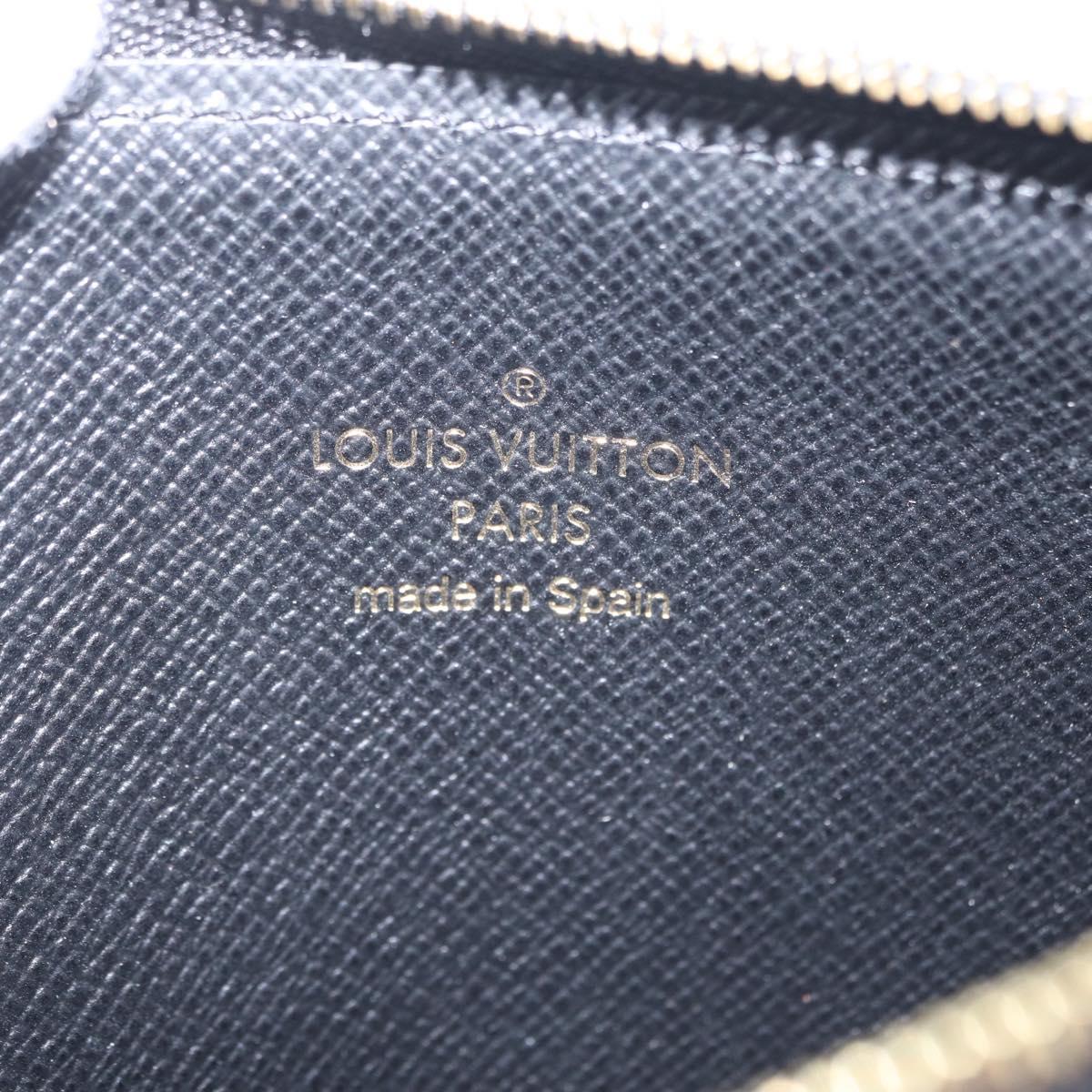 LOUIS VUITTON Monogram Reverse Slim Purse Long Wallet M80390 LV Auth 209810A