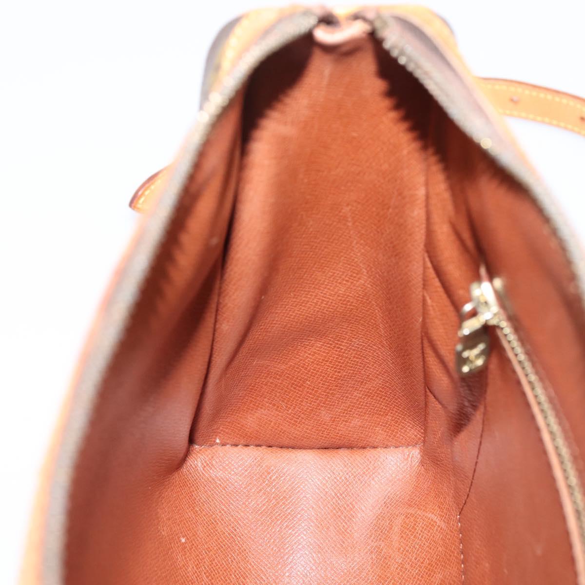 LOUIS VUITTON Monogram Tulle Lee Shoulder Bag M51348 LV Auth 209830A