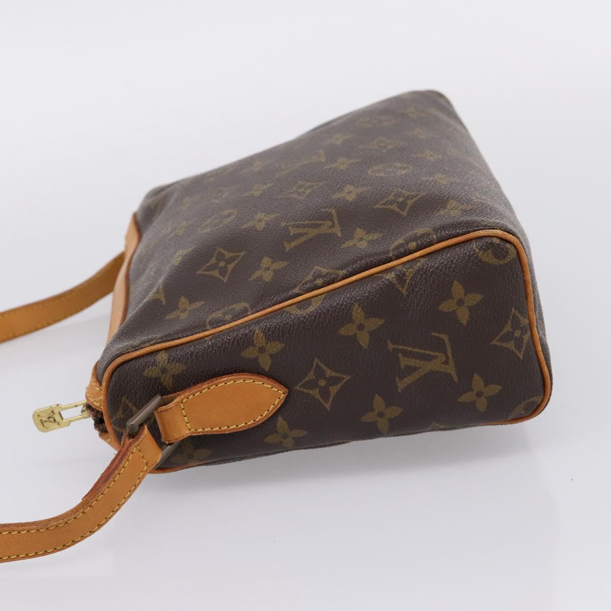 LOUIS VUITTON Monogram Tulle Lee Shoulder Bag M51348 LV Auth 209830A