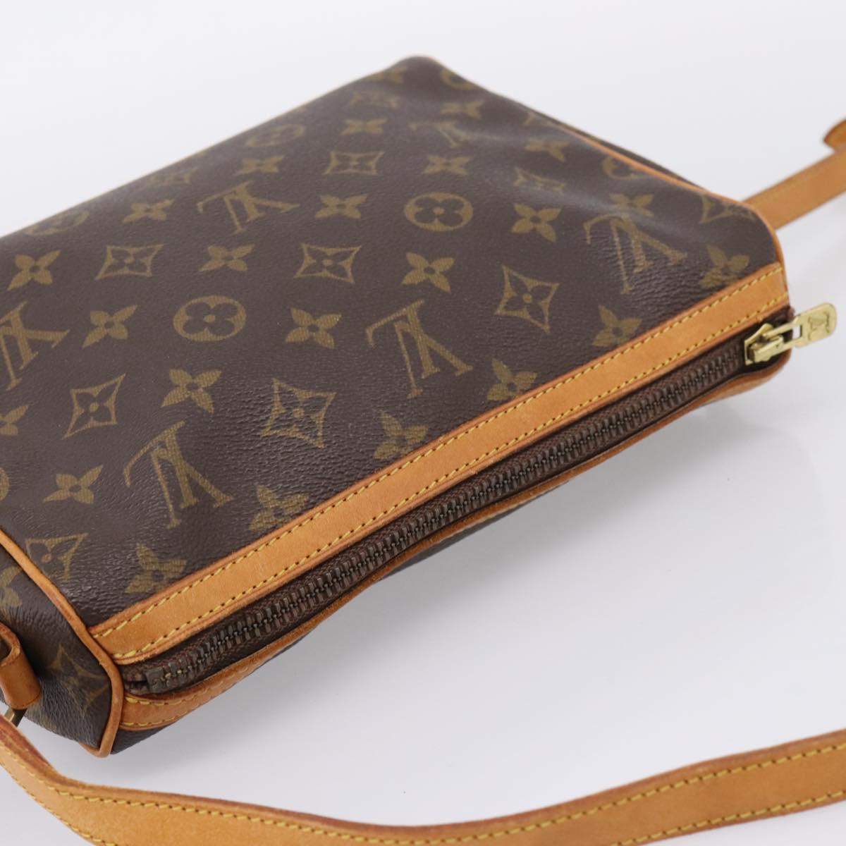 LOUIS VUITTON Monogram Tulle Lee Shoulder Bag M51348 LV Auth 209830A