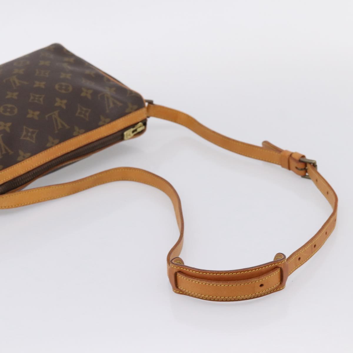LOUIS VUITTON Monogram Tulle Lee Shoulder Bag M51348 LV Auth 209830A