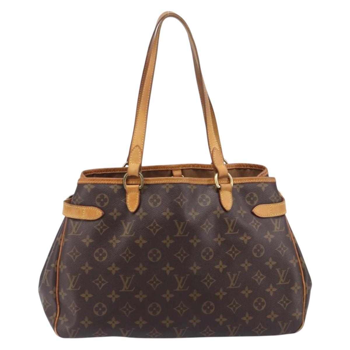 LOUIS VUITTON Monogram Batignolles Horizontal Tote Bag M51154 LV Auth 209881