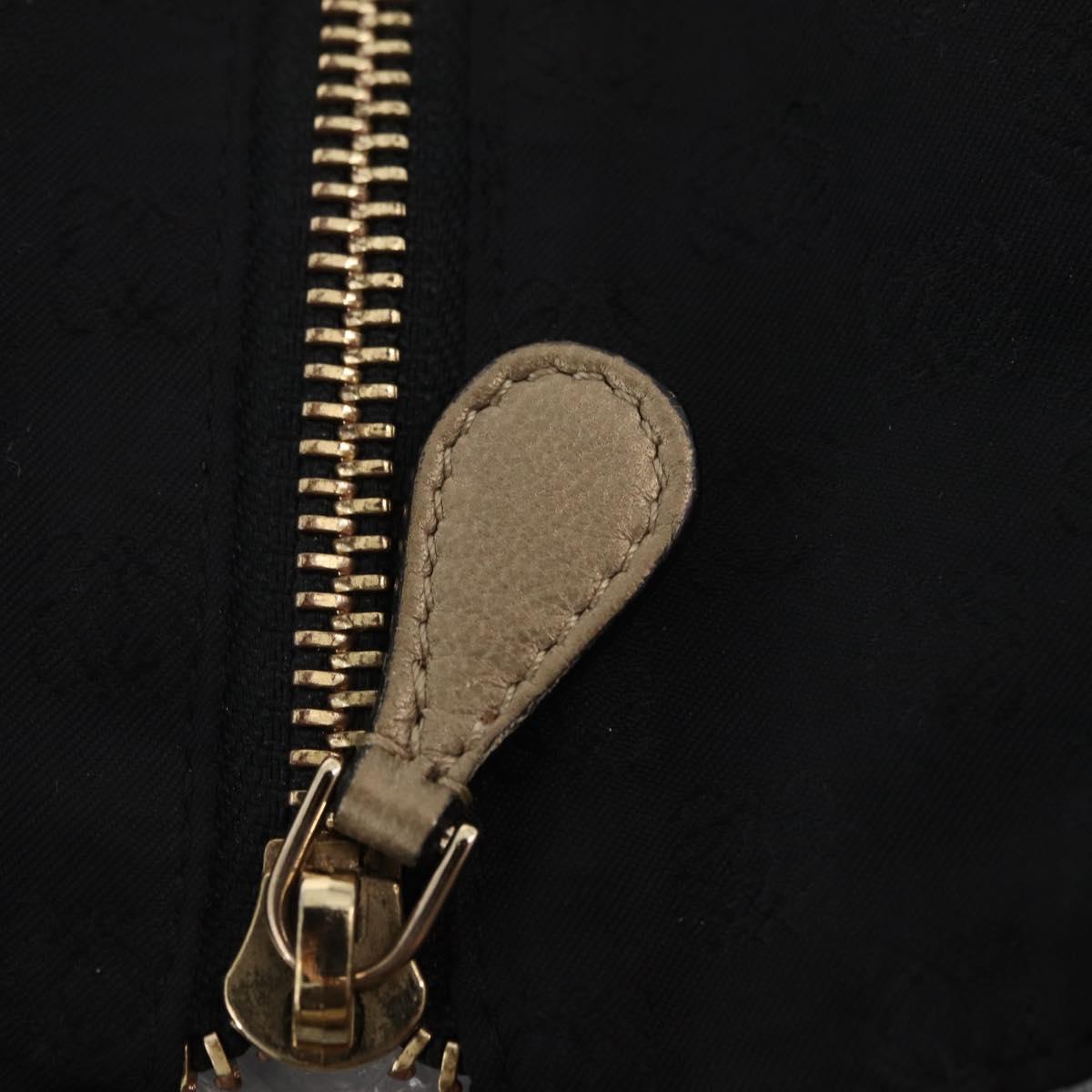 LOEWE Nappa Aire Hand Bag Leather Gold Auth 209882A