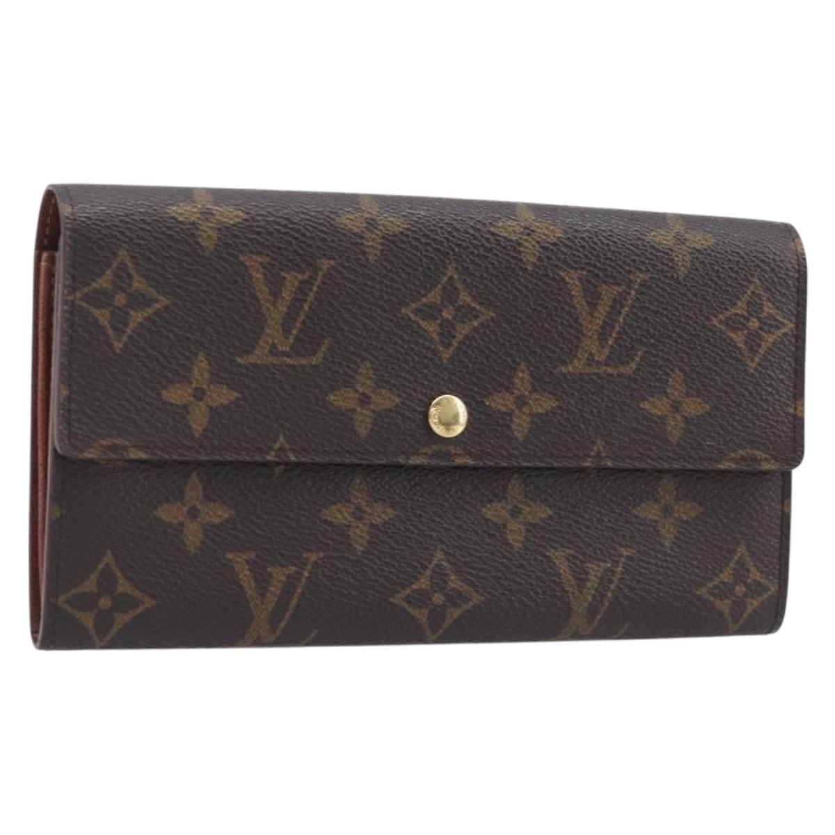 LOUIS VUITTON Monogram PochettePorte MonnaieCredit Wallet M61726 LV Auth 209891