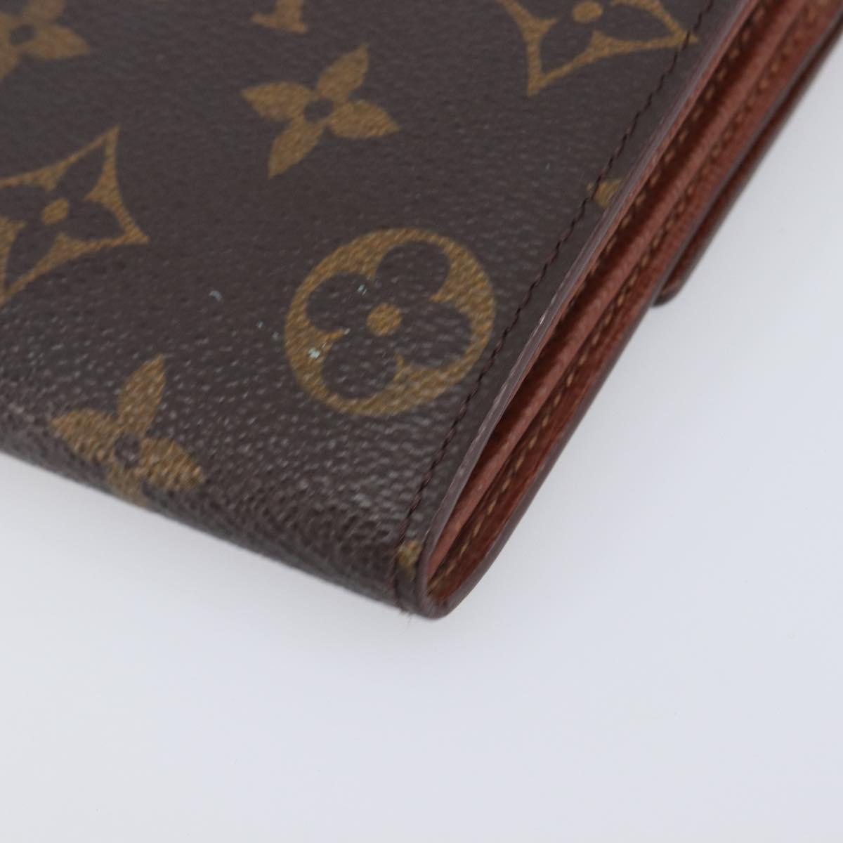 LOUIS VUITTON Monogram PochettePorte MonnaieCredit Wallet M61726 LV Auth 209891