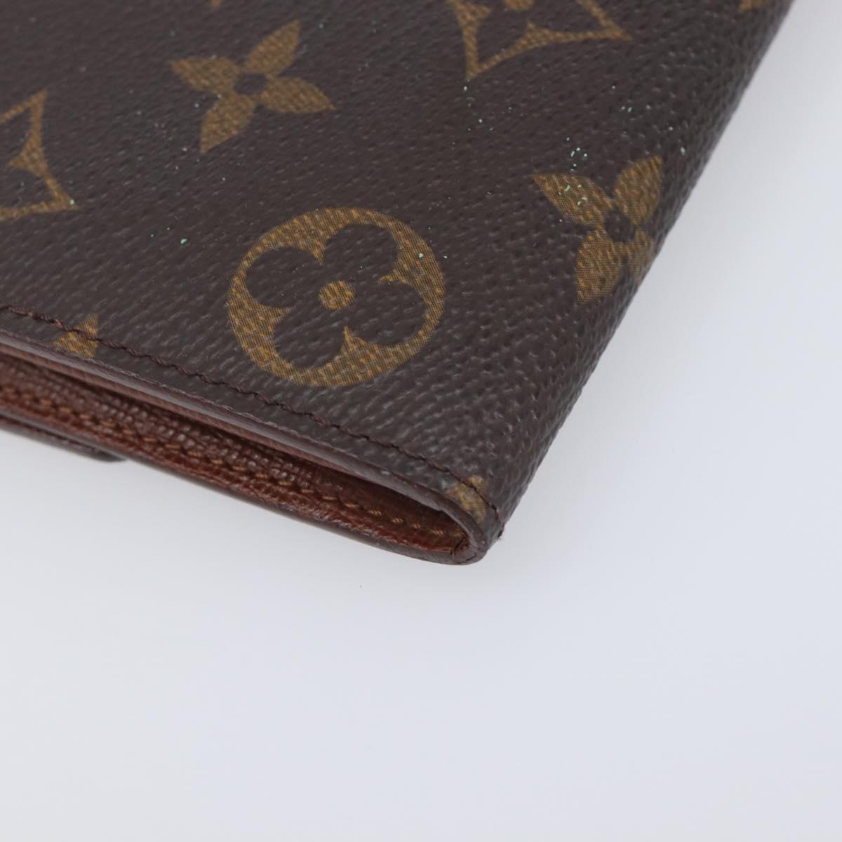 LOUIS VUITTON Monogram PochettePorte MonnaieCredit Wallet M61726 LV Auth 209891