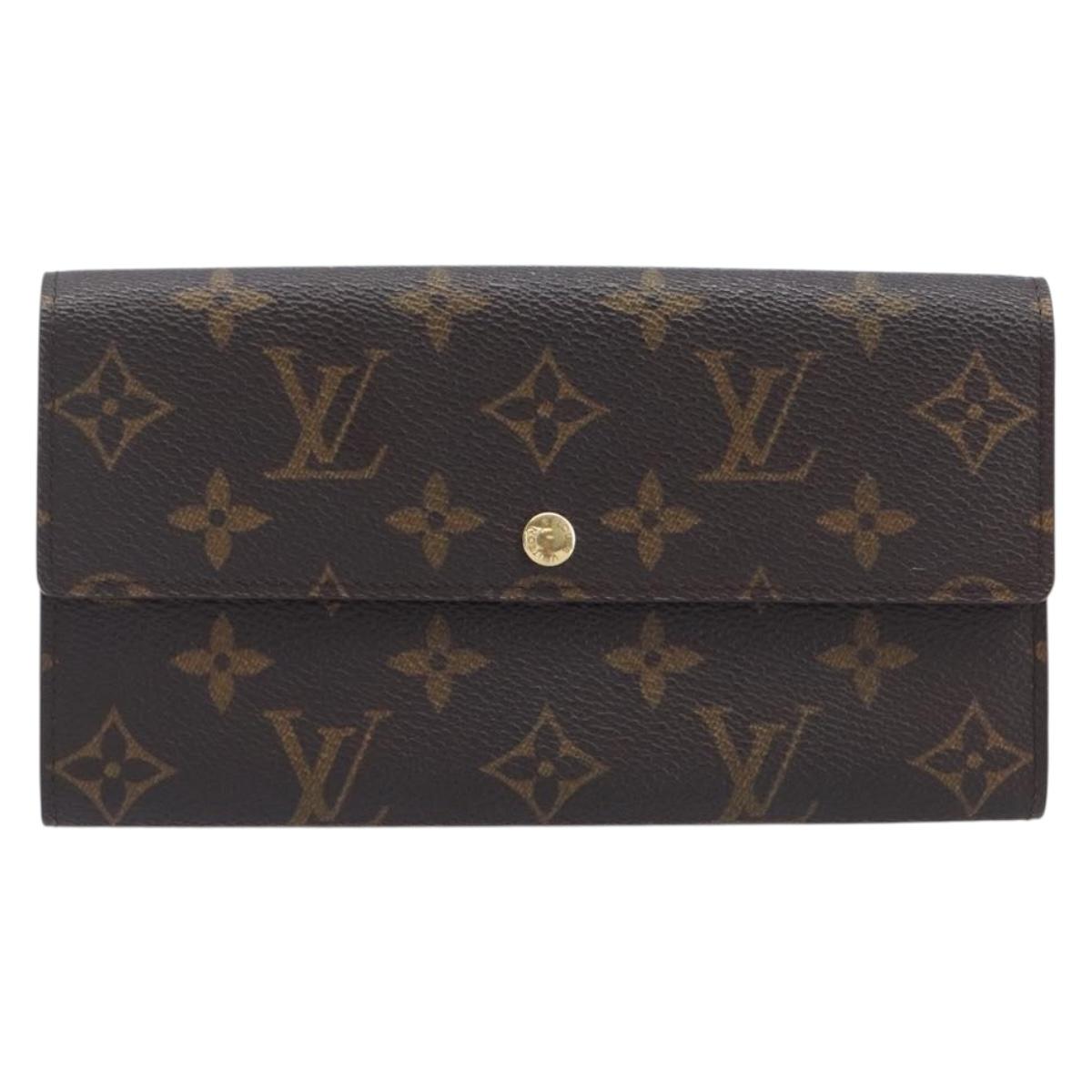 LOUIS VUITTON Monogram PochettePorte MonnaieCredit Wallet M61726 LV Auth 209891