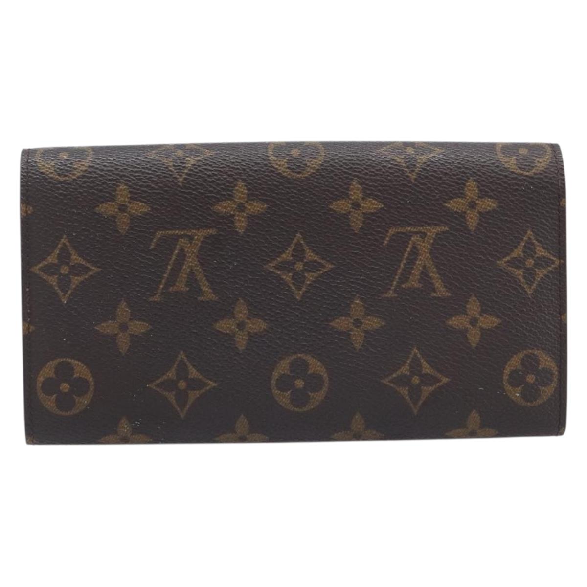 LOUIS VUITTON Monogram PochettePorte MonnaieCredit Wallet M61726 LV Auth 209891