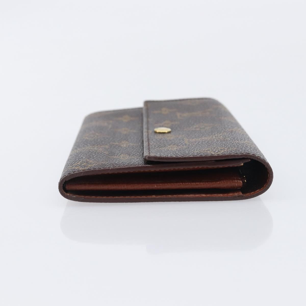 LOUIS VUITTON Monogram PochettePorte MonnaieCredit Wallet M61726 LV Auth 209891