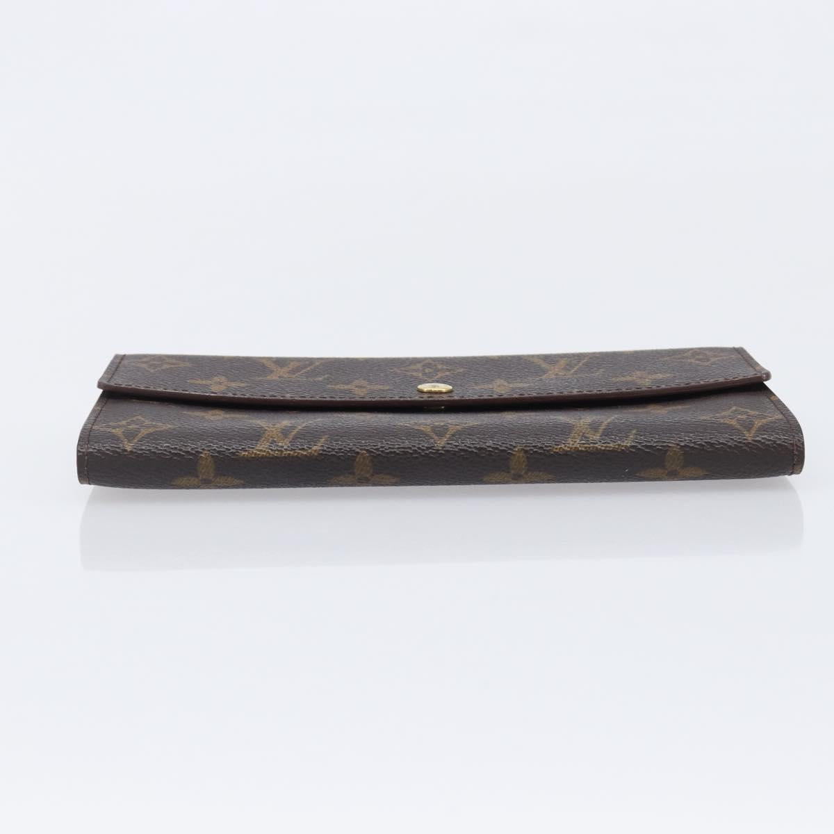 LOUIS VUITTON Monogram PochettePorte MonnaieCredit Wallet M61726 LV Auth 209891