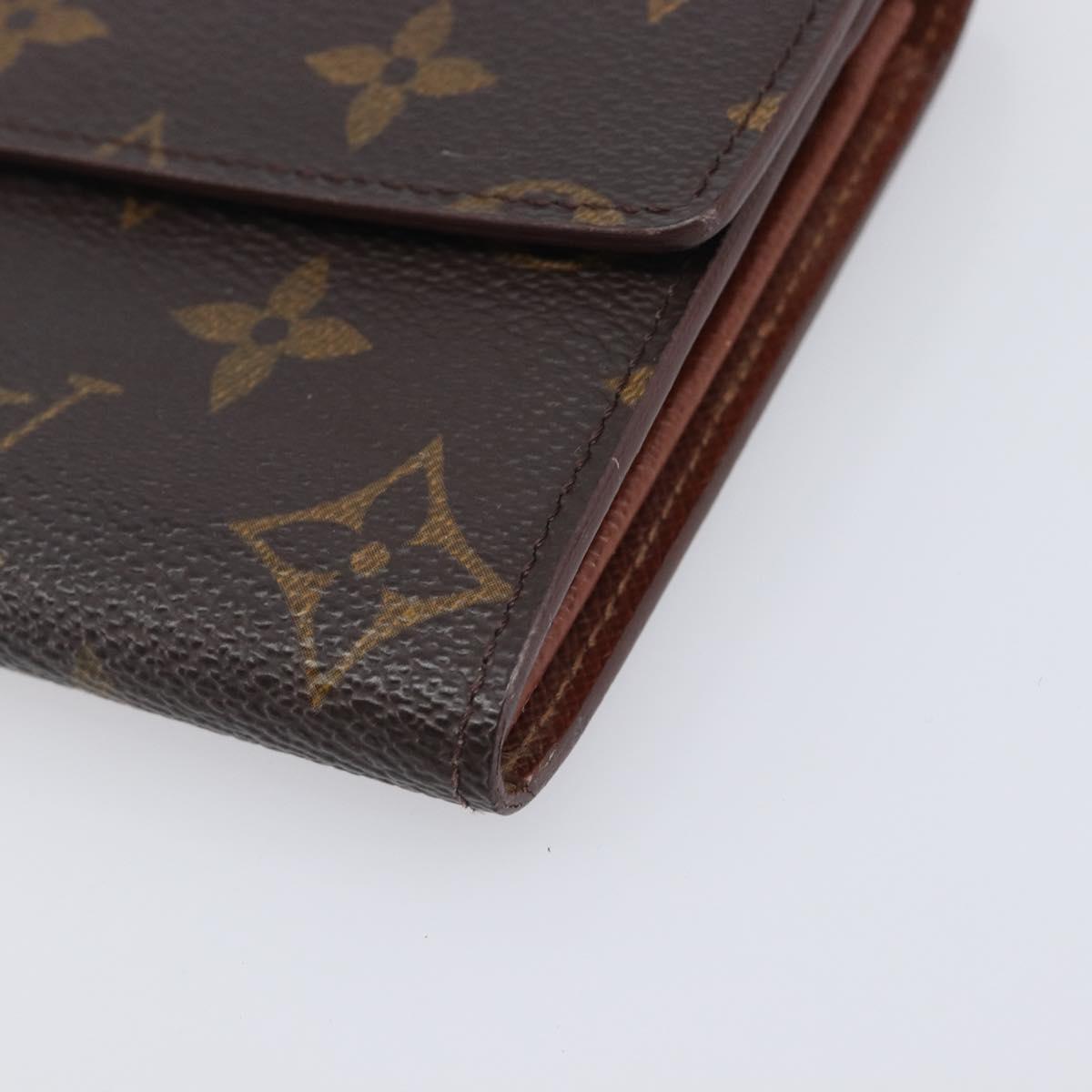 LOUIS VUITTON Monogram PochettePorte MonnaieCredit Wallet M61726 LV Auth 209891