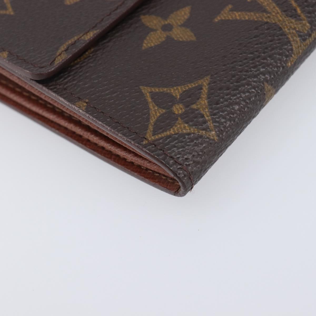LOUIS VUITTON Monogram PochettePorte MonnaieCredit Wallet M61726 LV Auth 209891