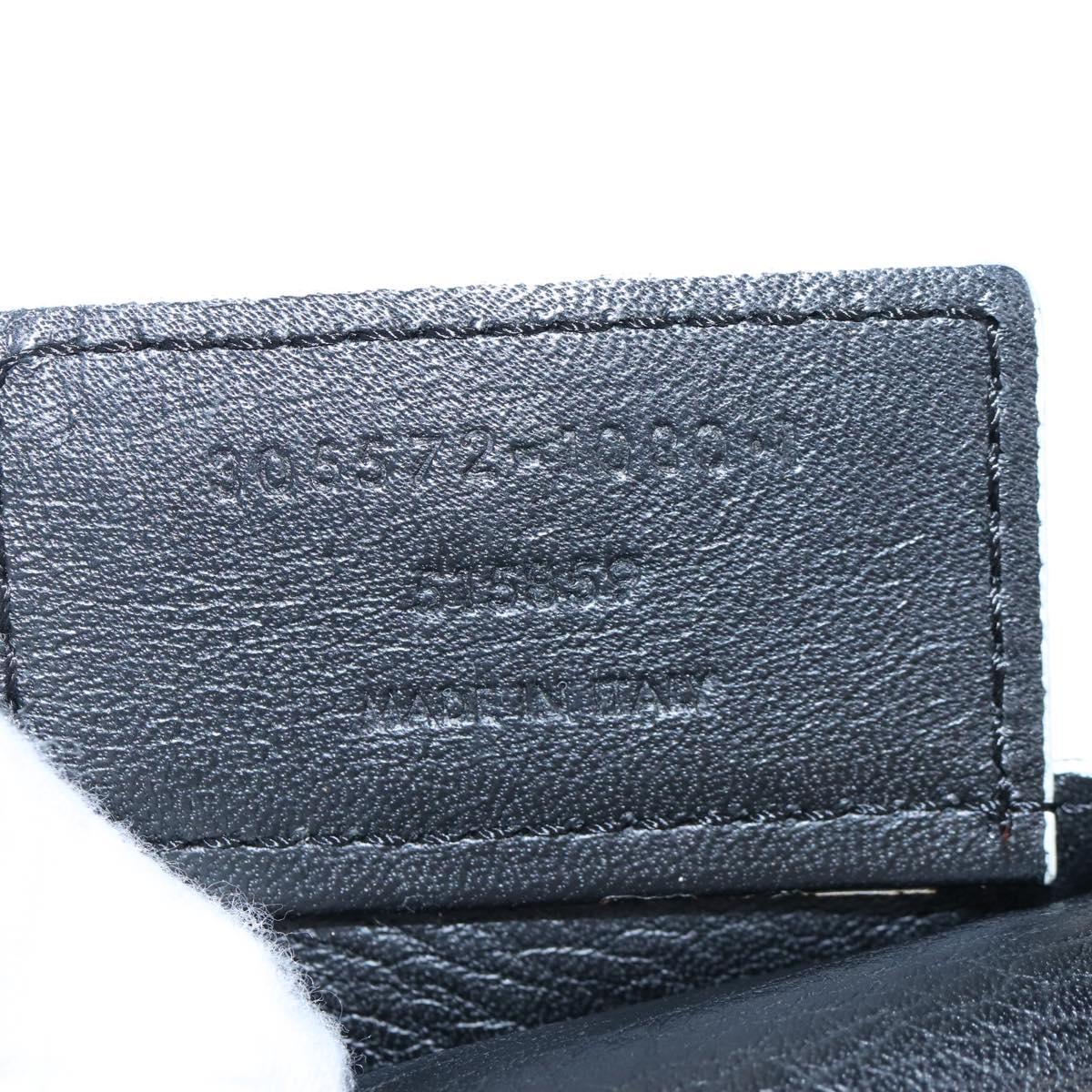 Balenciaga Paper Mini Hand Bag Leather 2way Black Gold 305582 Auth 209893V