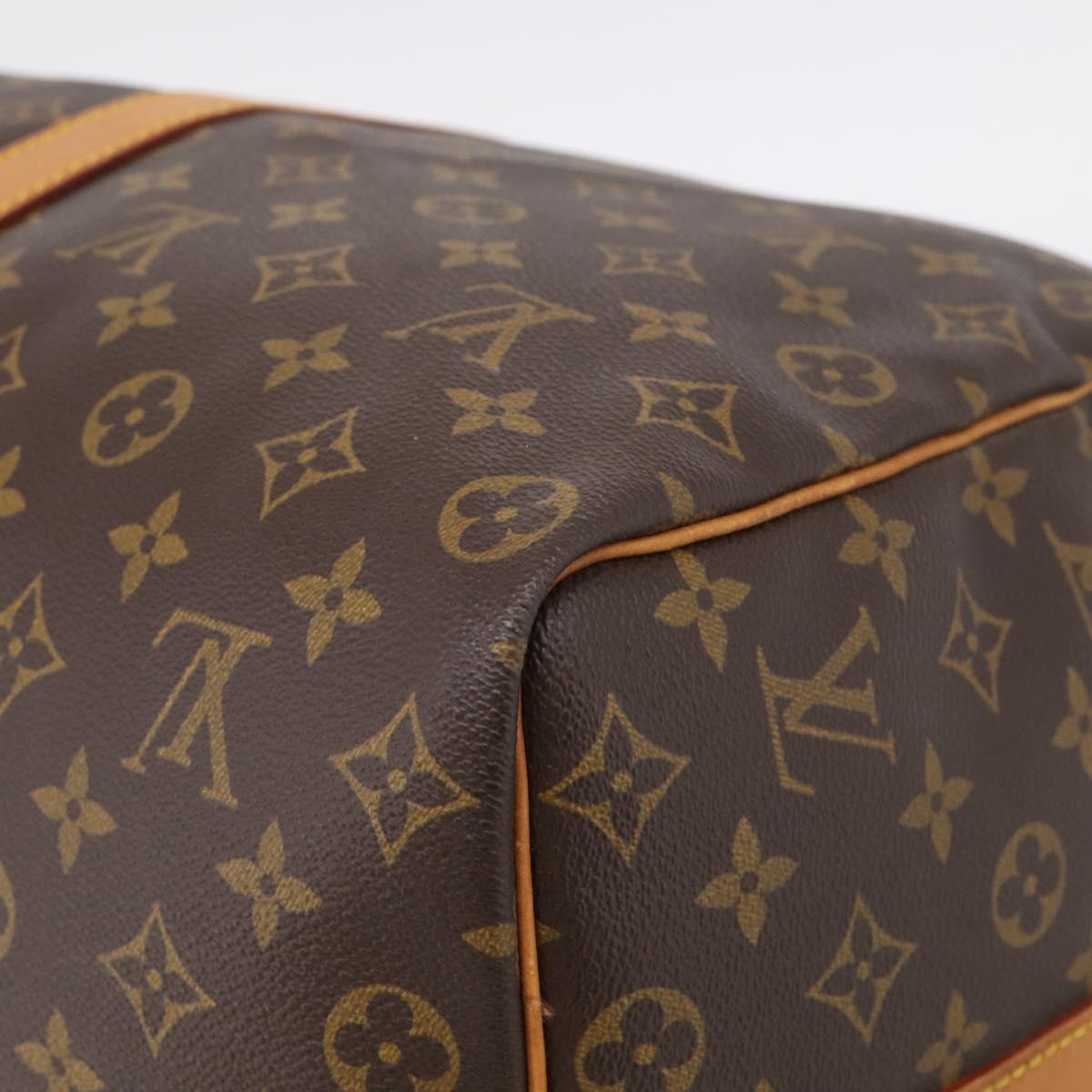 LOUIS VUITTON Monogram Keepall Bandouliere 50 Boston Bag M41416 LV Auth 209898V