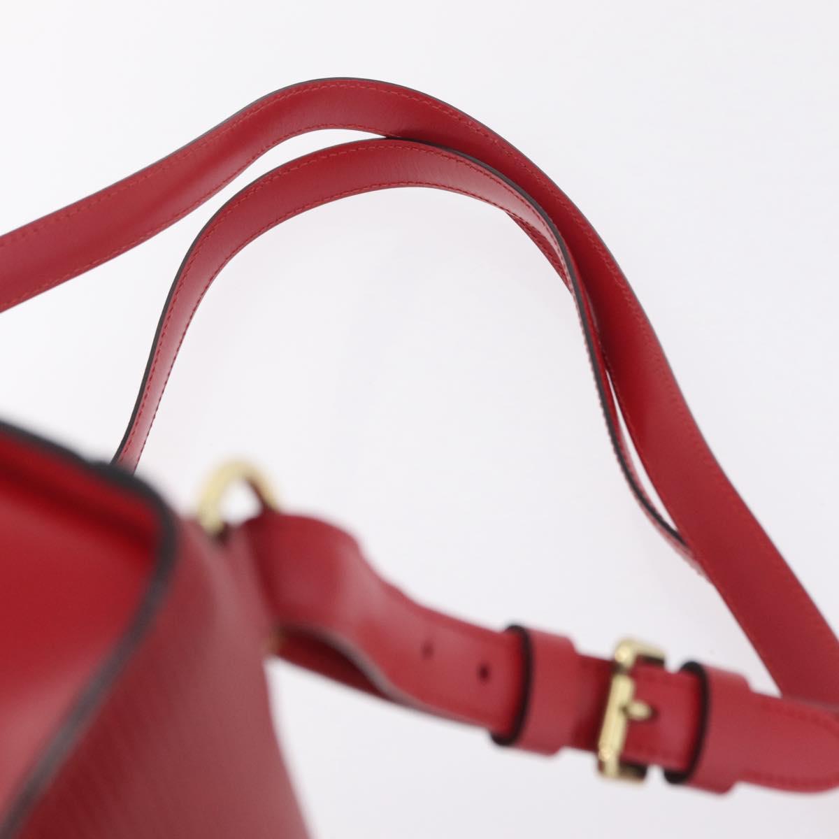 LOUIS VUITTON Epi Mabillon Backpack Castilian Red M52237 LV Auth 209904A