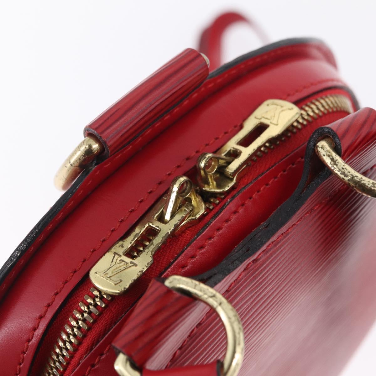 LOUIS VUITTON Epi Mabillon Backpack Castilian Red M52237 LV Auth 209904A