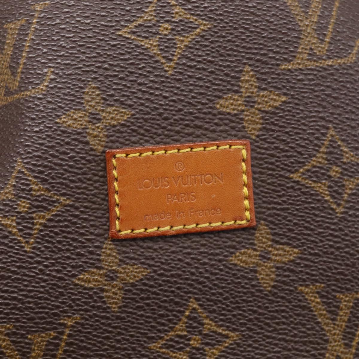 LOUIS VUITTON Monogram Saumur 30 Shoulder Bag M42256 LV Auth 209914