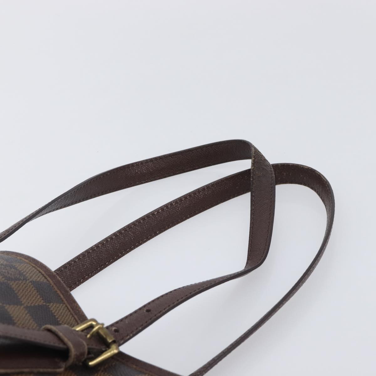 LOUIS VUITTON Damier Ebene Marais Shoulder Bag N42240 LV Auth 209923