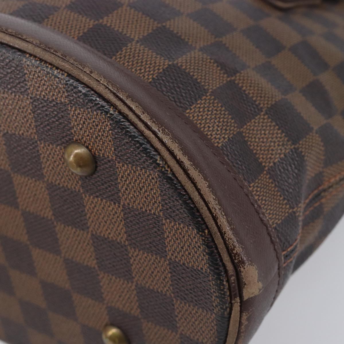 LOUIS VUITTON Damier Ebene Marais Shoulder Bag N42240 LV Auth 209923