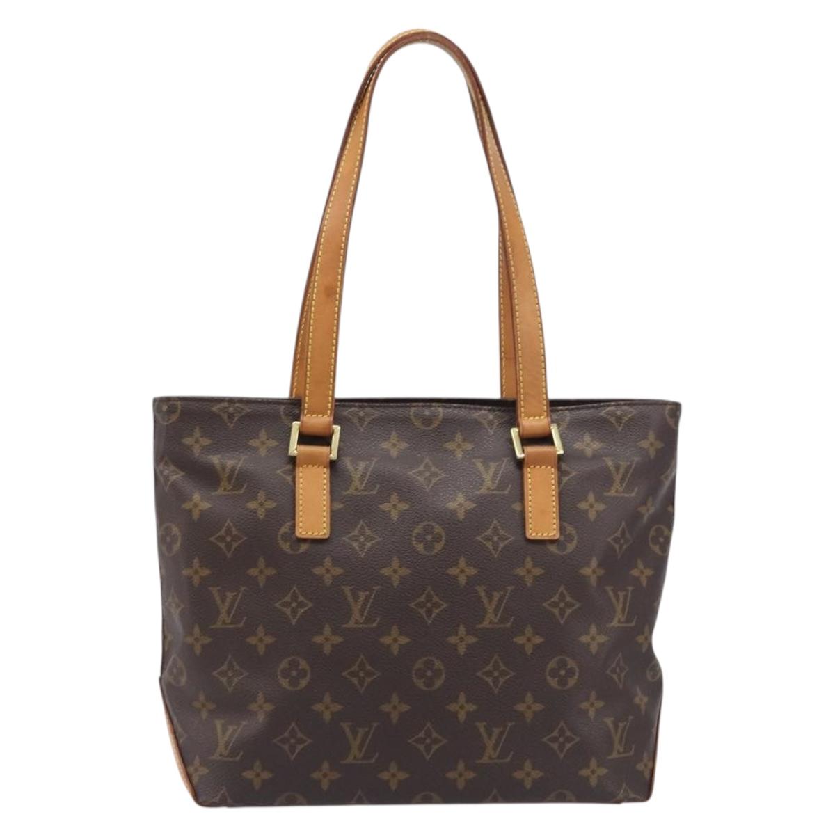 LOUIS VUITTON Monogram Cabas Piano Tote Bag M51148 LV Auth 209932V