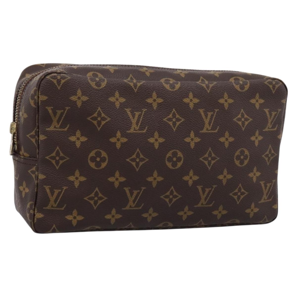 LOUIS VUITTON Monogram Trousse Toilette 28 Clutch Bag M47522 LV Auth 209937V