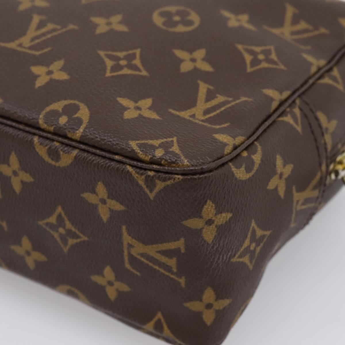LOUIS VUITTON Monogram Trousse Toilette 28 Clutch Bag M47522 LV Auth 209937V