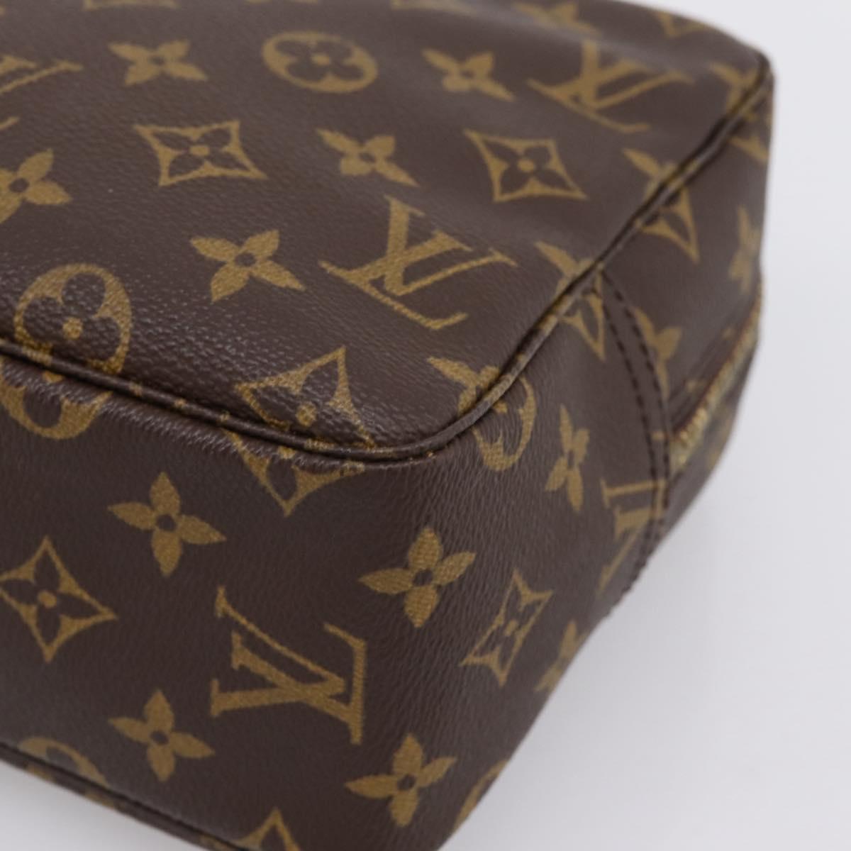LOUIS VUITTON Monogram Trousse Toilette 28 Clutch Bag M47522 LV Auth 209937V
