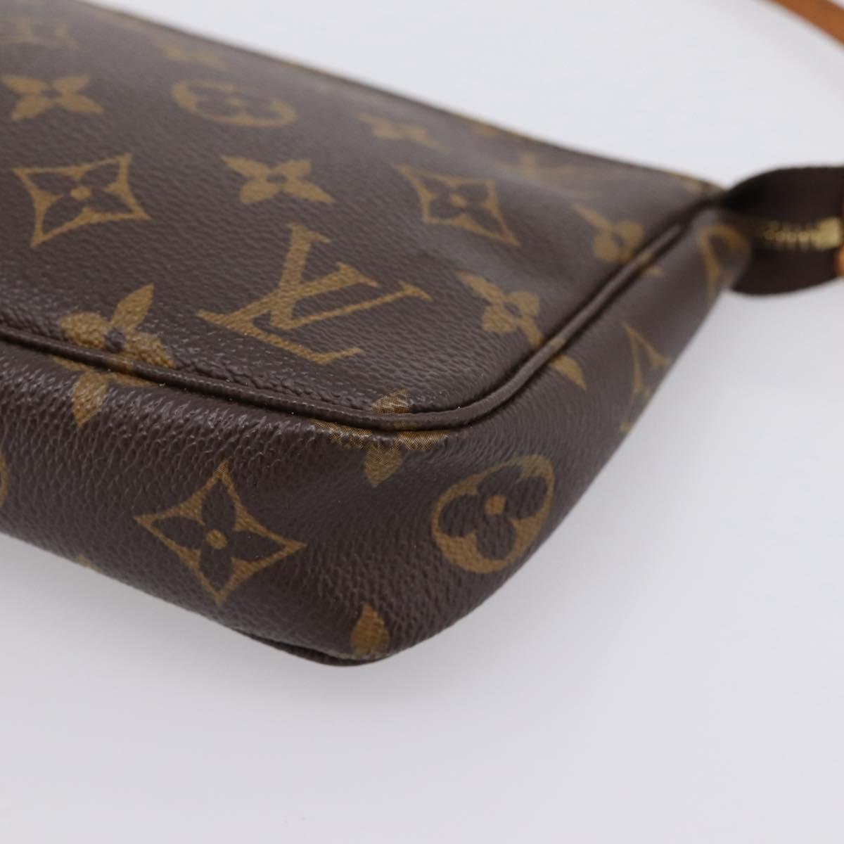 LOUIS VUITTON Monogram Pochette Accessoires Pouch M51980 LV Auth 209940