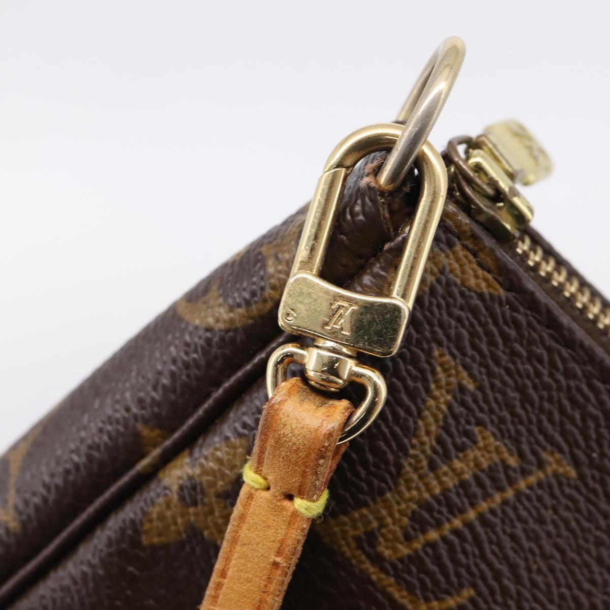 LOUIS VUITTON Monogram Pochette Accessoires Pouch M51980 LV Auth 209940