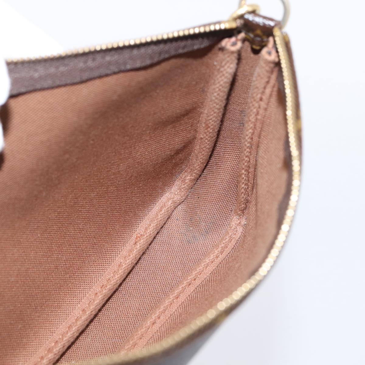 LOUIS VUITTON Monogram Pochette Accessoires Pouch M51980 LV Auth 209940