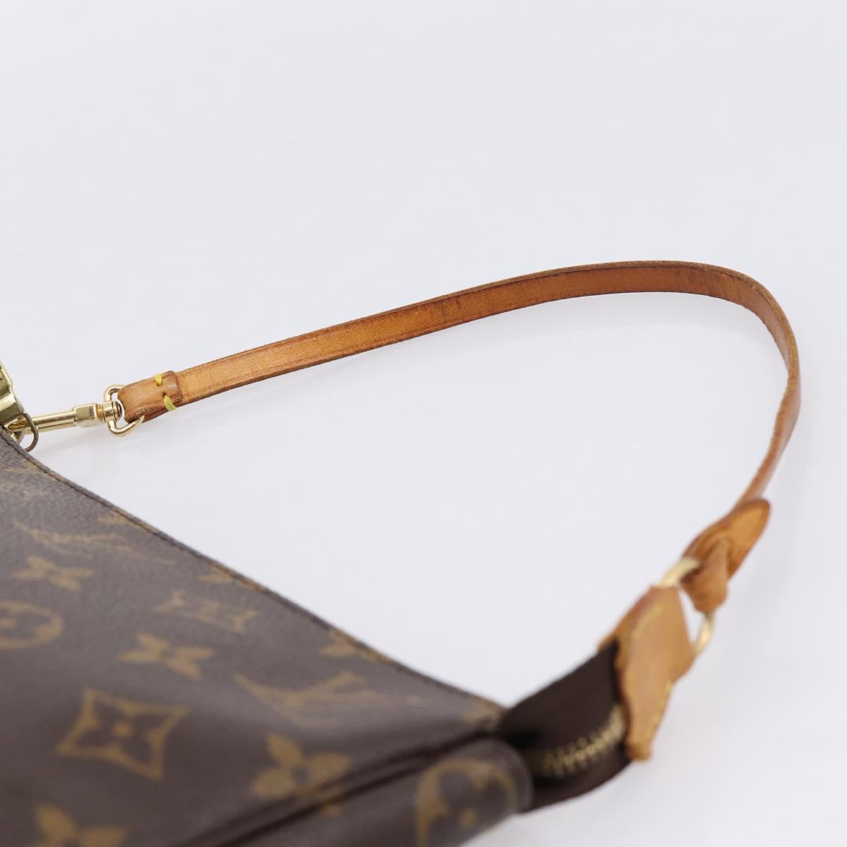 LOUIS VUITTON Monogram Pochette Accessoires Pouch M51980 LV Auth 209940