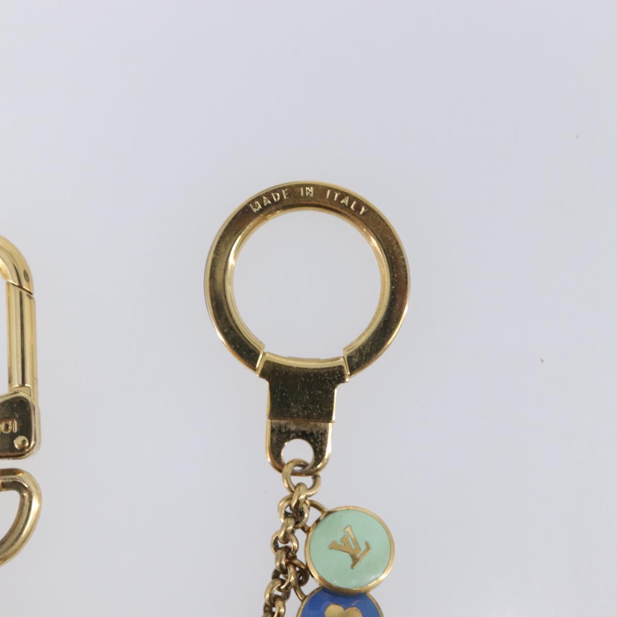 LOUIS VUITTON Porte Cles Chainne Pastilles Charm Metal M65380 LV Auth 209952A
