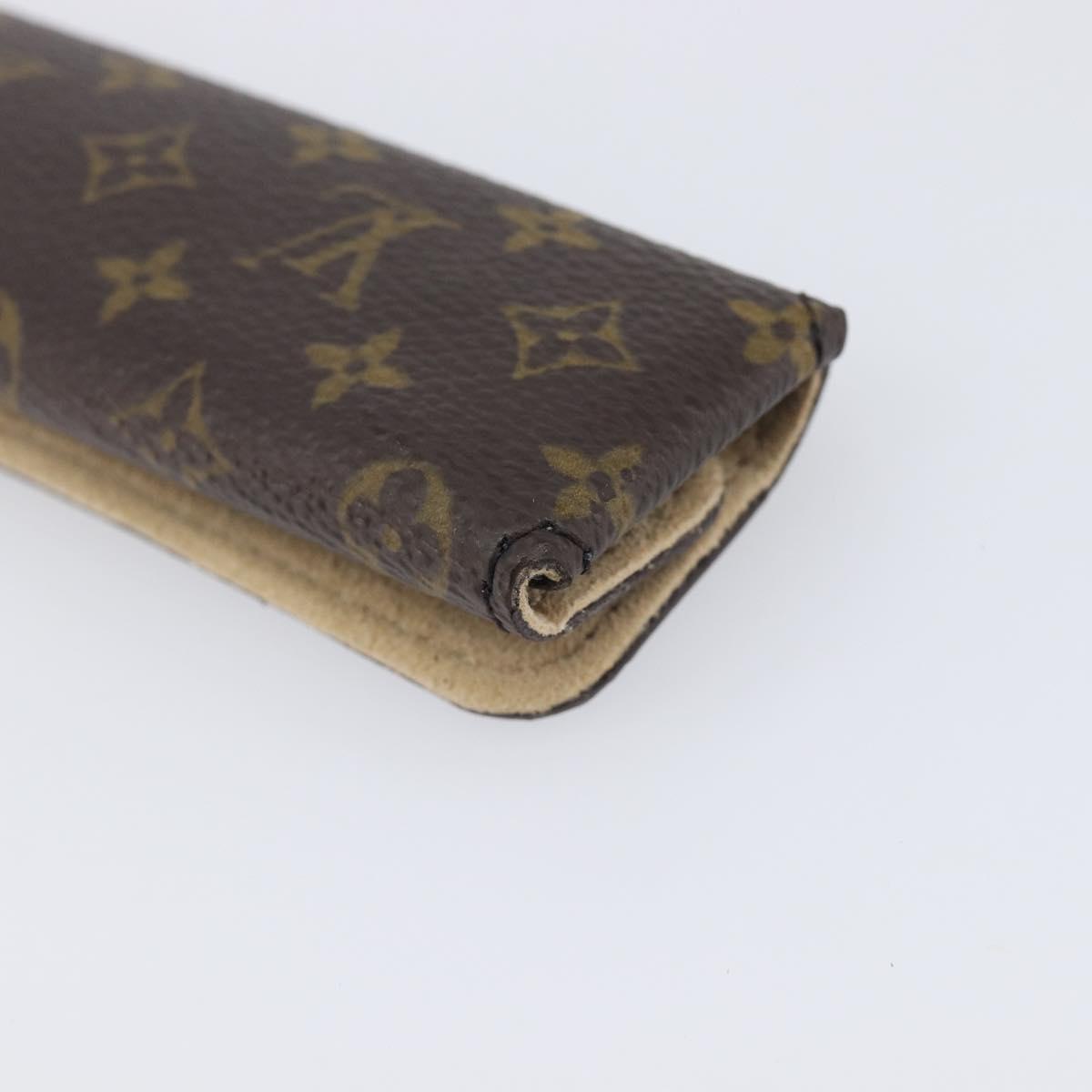 LOUIS VUITTON Monogram Accessory Case LV Auth 209968V