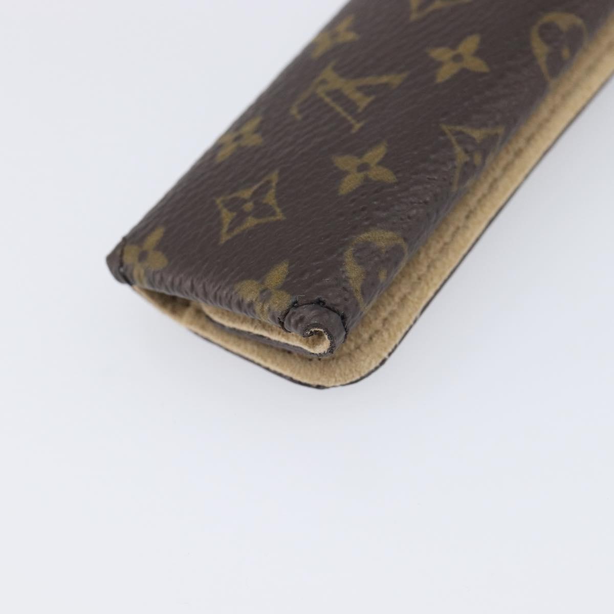 LOUIS VUITTON Monogram Accessory Case LV Auth 209968V