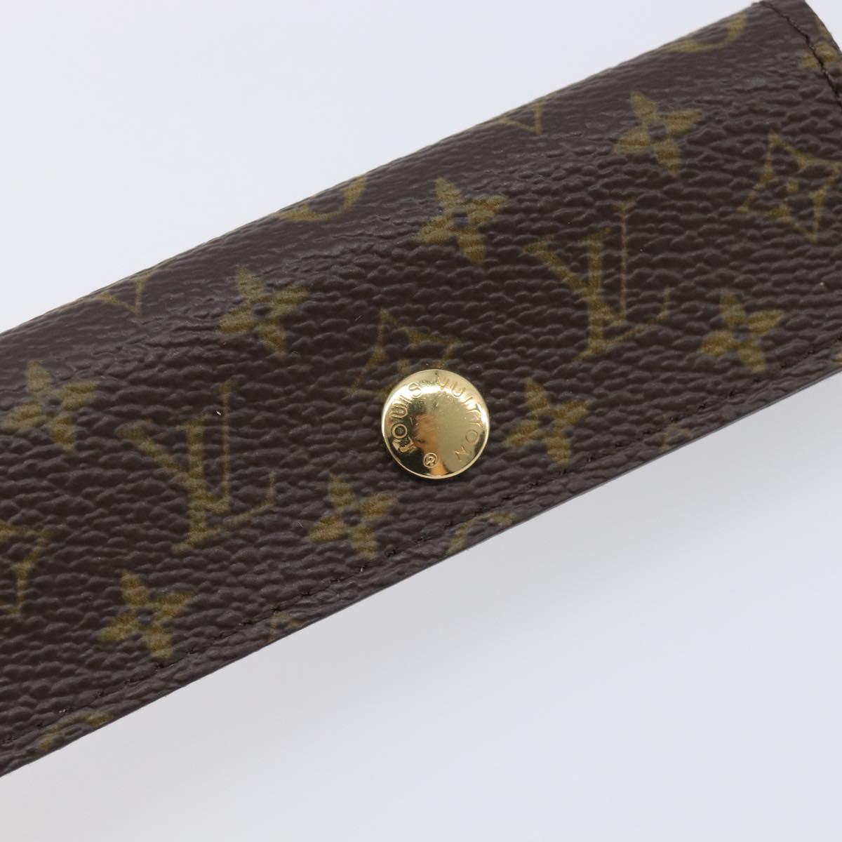 LOUIS VUITTON Monogram Accessory Case LV Auth 209968V