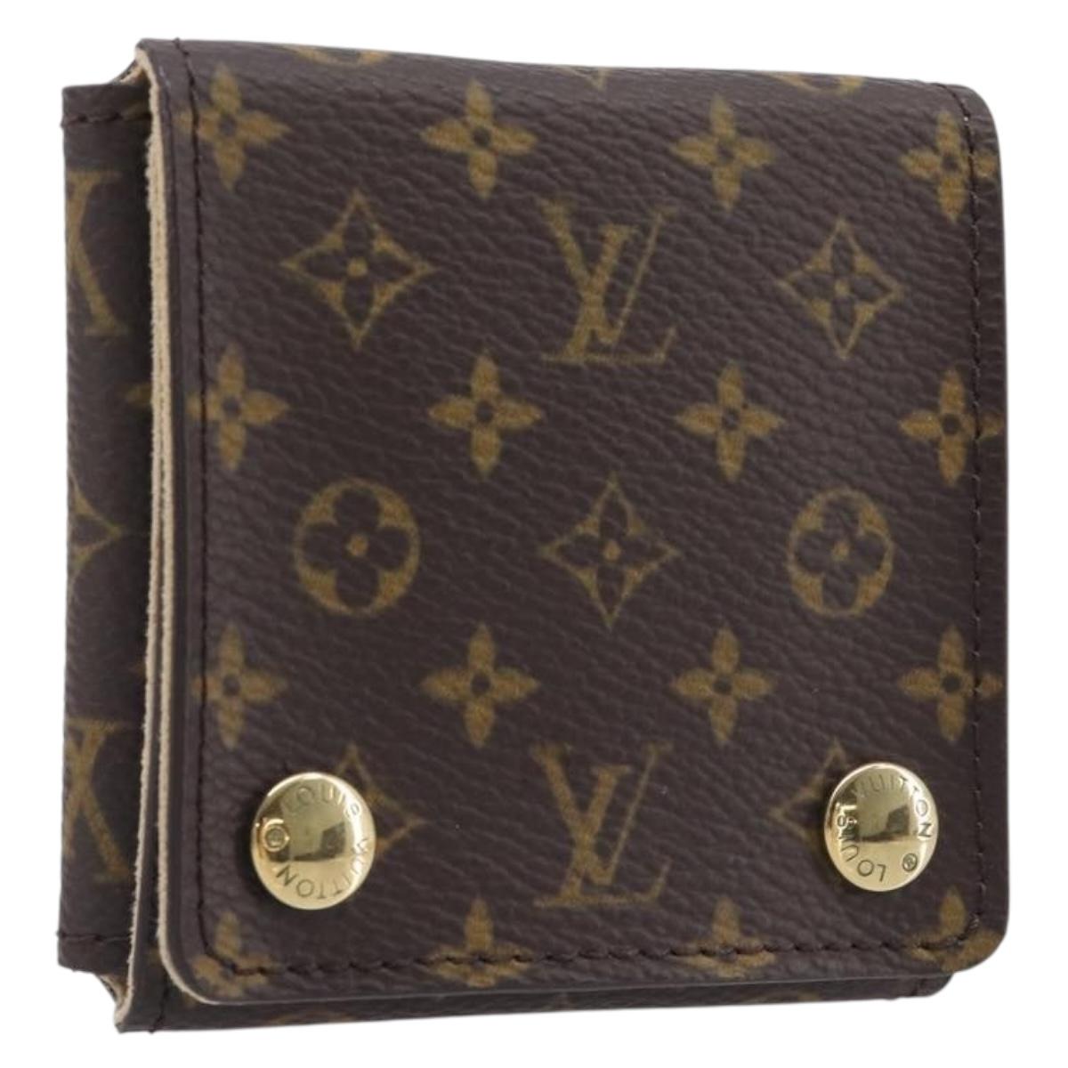 LOUIS VUITTON Monogram Accessory Case LV Auth 209969