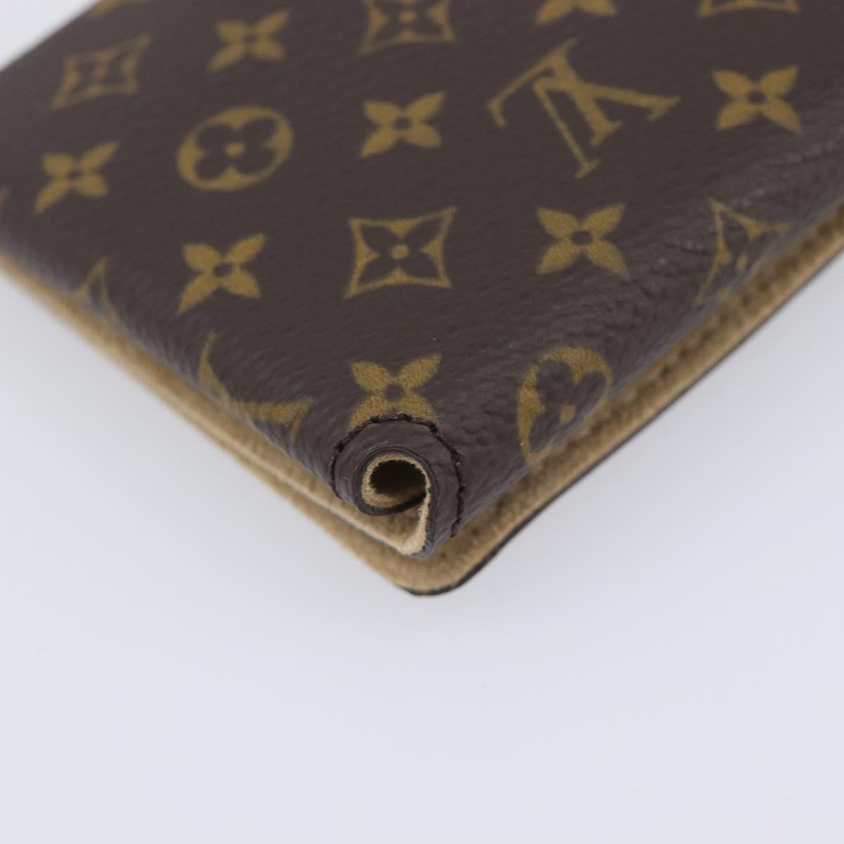 LOUIS VUITTON Monogram Accessory Case LV Auth 209969